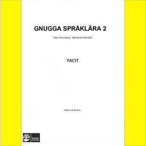 Gnugga Språklära , Facit 5-pack